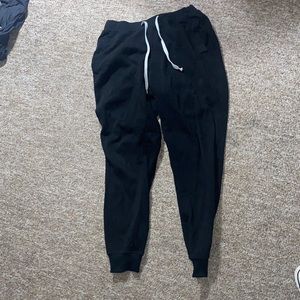 Black Jogger Sweatpants